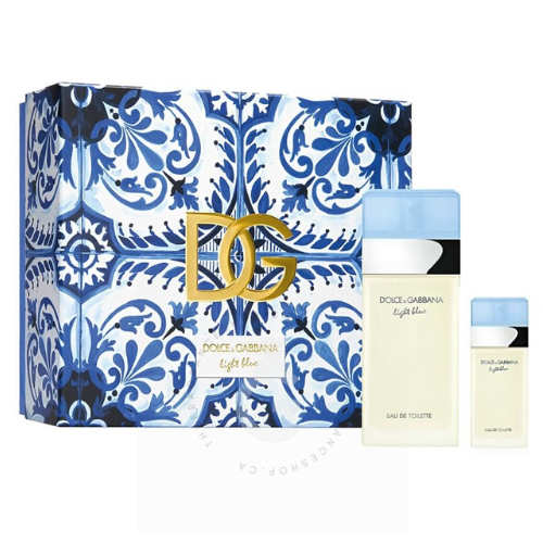 DOLCE & GABBANA Light Blue セット Dolce & Gabbana Light Blue EDT 200 ml Gift Set 2Pcs For Her